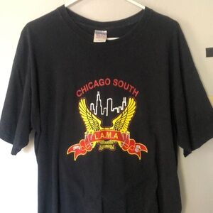Used: XL T-Shirt. L.A.M.A. Chicago South Chapter est. 2006